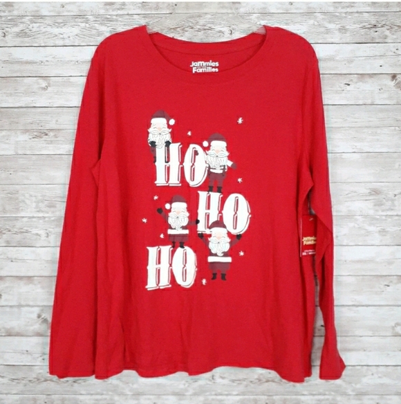 Jammies For Your Families Other - Christmas Womens Pajama Top XXL Santa Red 29A
